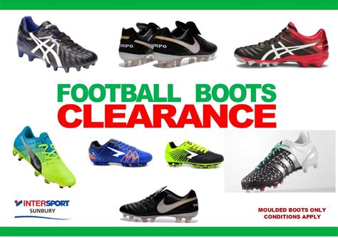 football boots clearance sale